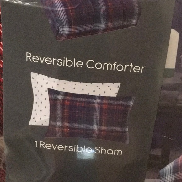 Macy’s twin reversible comforter set. - Picture 2 of 6